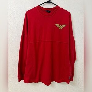 Spirit Jersey Long Sleeve Wonder Woman Tshirt